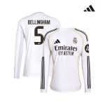 Maillot Manches Longues Real Madrid Domicile 2025/26 (Bellingham 5)