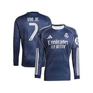 Maillot Manches Longues Real Madrid Extérieur 2025-26 Vini Jr. 7