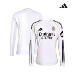 Maillot Real Madrid Domicile Manches Longues 2025/2026