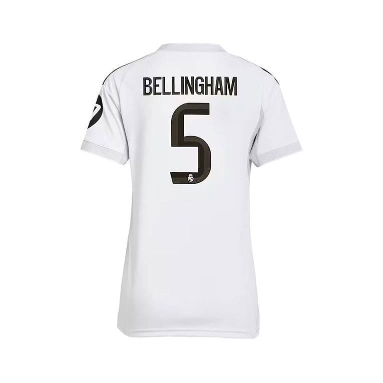 Maillot Real Madrid Domicile Femme 2025/2026 (Bellingham 5) – Image 3