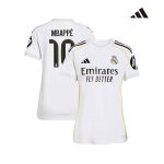 Maillot Real Madrid Domicile Femme 2025/2026 (Mbappe 10)