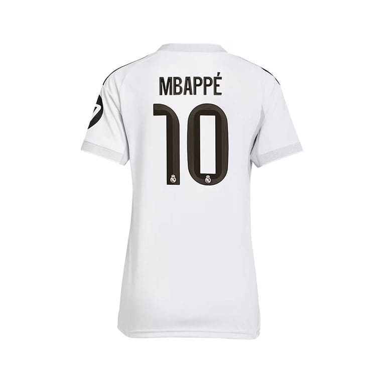 Maillot Real Madrid Domicile Femme 2025/2026 (Mbappe 10) – Image 3
