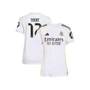 Maillot Real Madrid Domicile Femme 2025/2026 (Trent 12)