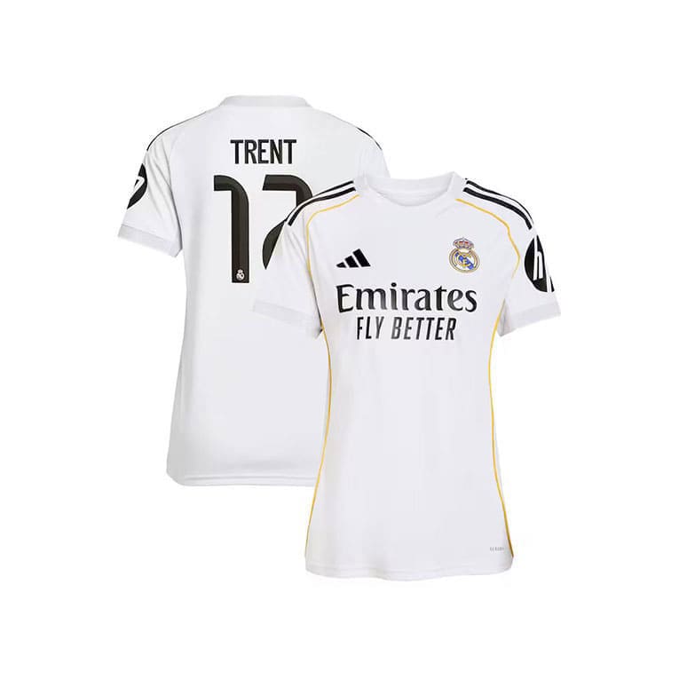Maillot Real Madrid Domicile Femme 2025/2026 (Trent 12)