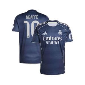 Maillot Real Madrid Extérieur 2025/2026 (Mbappe 10)