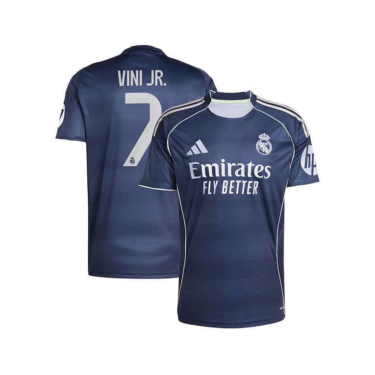 Maillot Real Madrid Extérieur 2025/2026 (Vini Jr. 7)