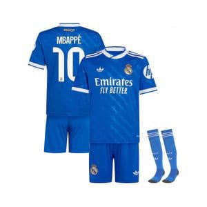 Maillot Real Madrid Third Enfant 2025/2026 (Mbappe 10)