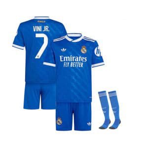 Maillot Real Madrid Third Enfant 2025/2026 (Vini Jr. 7)