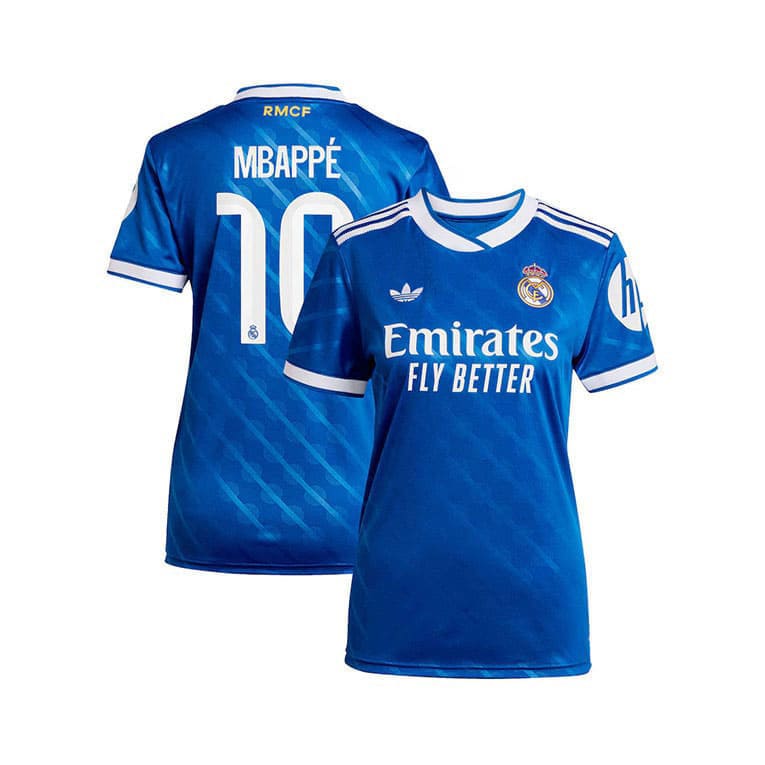 Maillot Real Madrid Third Femme 2025/2026 (Mbappe 10)