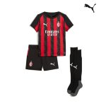 Maillot Kit AC Milan Domicile Enfant 2025/2026
