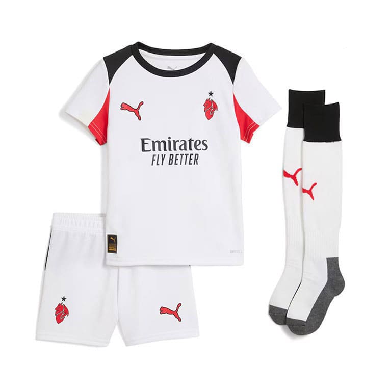 Maillot Kit AC Milan Extérieur Enfant 2025/2026 – Image 2