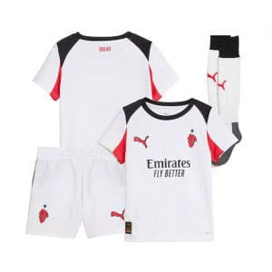 Maillot Kit AC Milan Extérieur Enfant 2025/2026