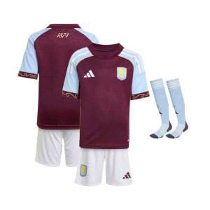 Maillot Kit Aston Villa Domicile Enfant 2025/2026