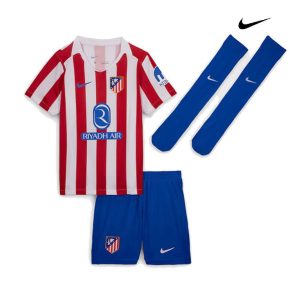 Maillot Kit Atletico Madrid Domicile Enfant 2025/2026