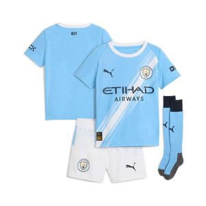 Maillot Kit Manchester City Domicile Enfant 2025/2026