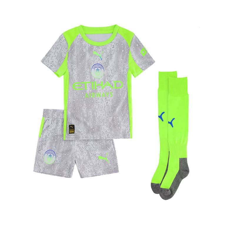 Maillot Kit Manchester City Third Enfant 2025/2026 – Image 2