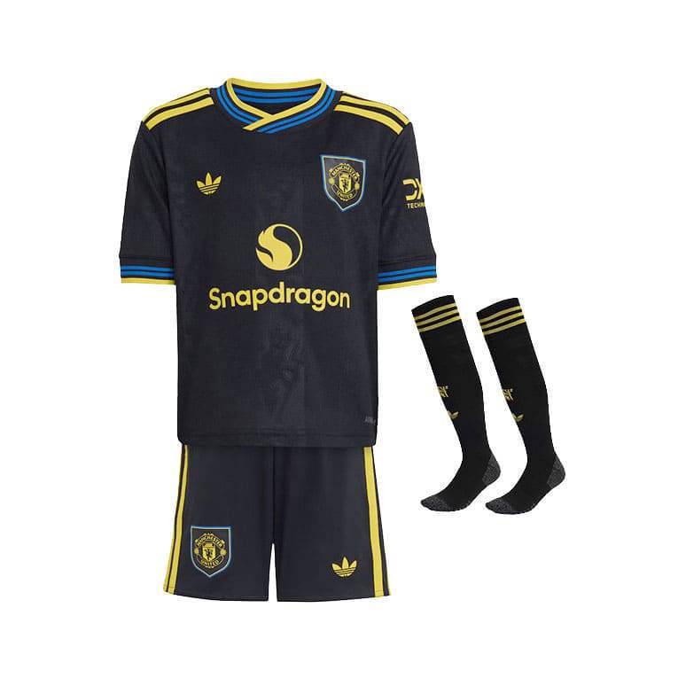Maillot Kit Manchester United Third Enfant 2025/2026 – Image 2