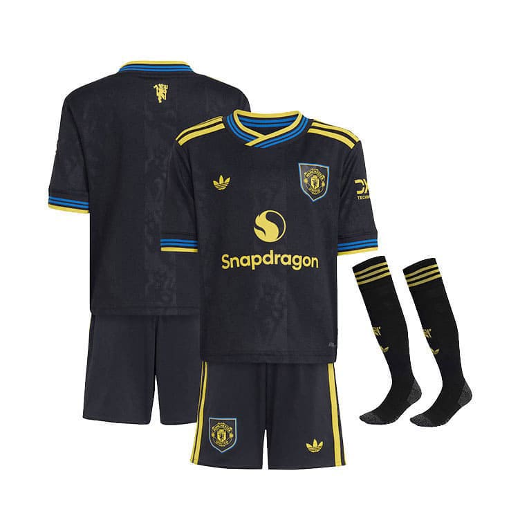Maillot Kit Manchester United Third Enfant 2025/2026
