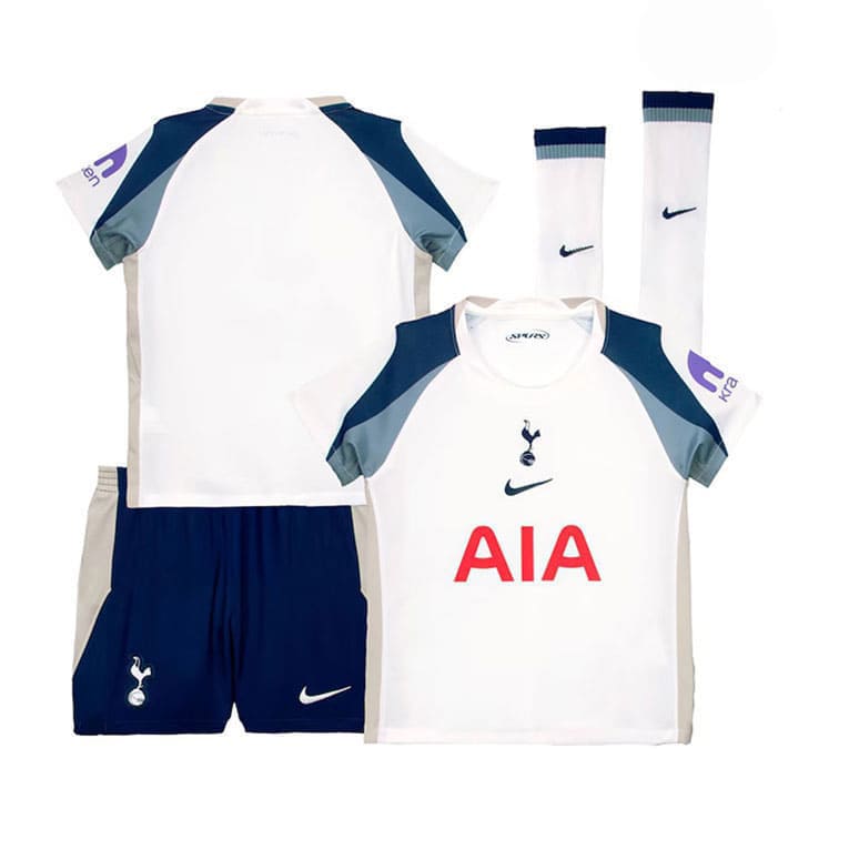 Maillot Kit Tottenham Hotspur Domicile Enfant 2025/2026