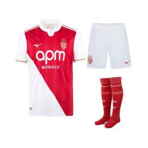 Maillot Kit AS Monaco Domicile Enfant 2025/2026