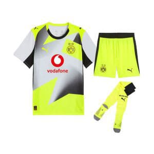 Maillot Kit Borussia Dortmund Extérieur Enfant 2025/2026