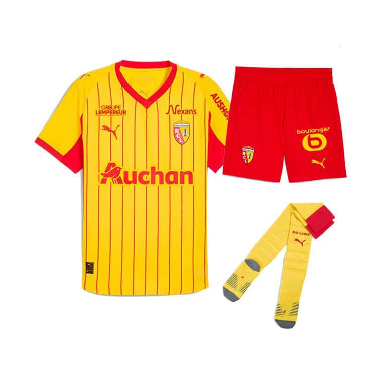 Maillot Kit RC Lens Domicile Enfant 2025/2026