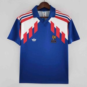 Maillot Rétro France Domicile 1990