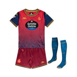 Maillot Kit Deportivo La Coruña Extérieur Enfant 2025/2026