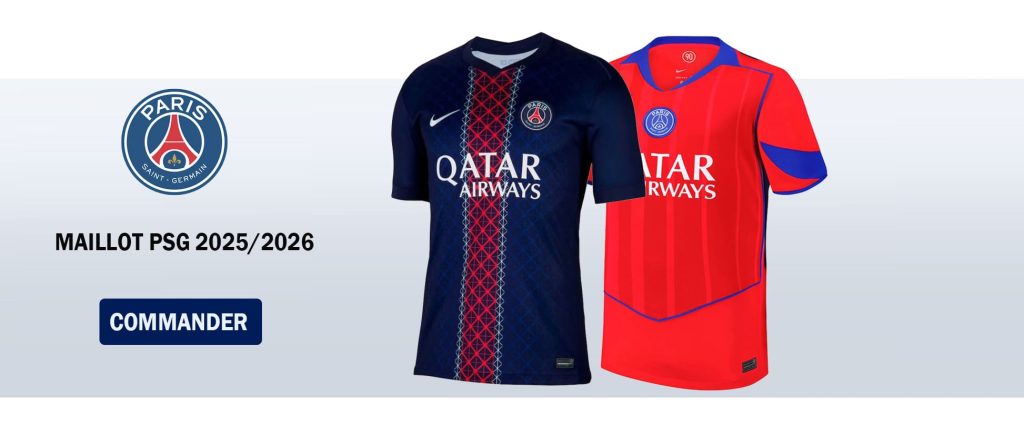 Maillots PSG 2025-2026
