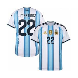 Maillot Argentine Domicile 2026/2027 (L. Martinez 22)