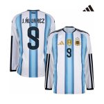 Maillot Manches Longues Argentine Domicile 2026/27 (J. Alvarez 9)