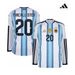Maillot Manches Longues Argentine Domicile 2026/27 (Mac Allister 20)