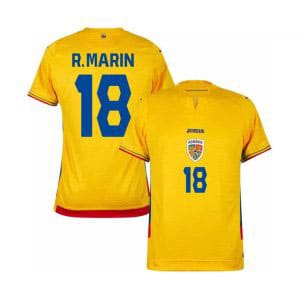 Maillot Roumanie Domicile 2025/2026 (R. Marin 18）