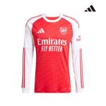 Maillot Arsenal Domicile Manches Longues 2025/2026