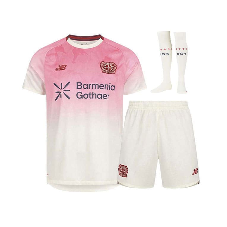 Maillot Kit Bayer 04 Leverkusen Extérieur Enfant 2025/2026