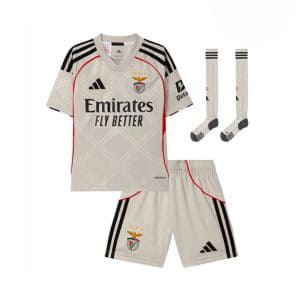Maillot Kit Benfica Extérieur Enfant 2025/2026