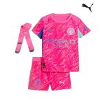 Maillot Kit Gardien Manchester City Extérieur Enfant 2025/26