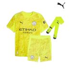 Maillot Kit Gardien Manchester City Third Enfant 2025/26