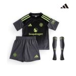 Maillot Kit Gardien Manchester United Enfant 2025/26 Noir