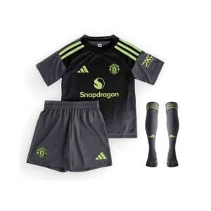 Maillot Kit Gardien Manchester United Enfant 2025/26 Noir