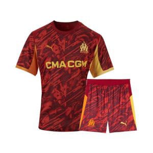 Maillot Kit Gardien OM Domicile Enfant 2025/2026