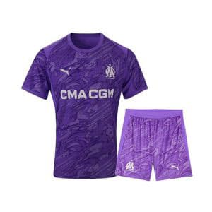 Maillot Kit Gardien OM Extérieur Enfant 2025/2026