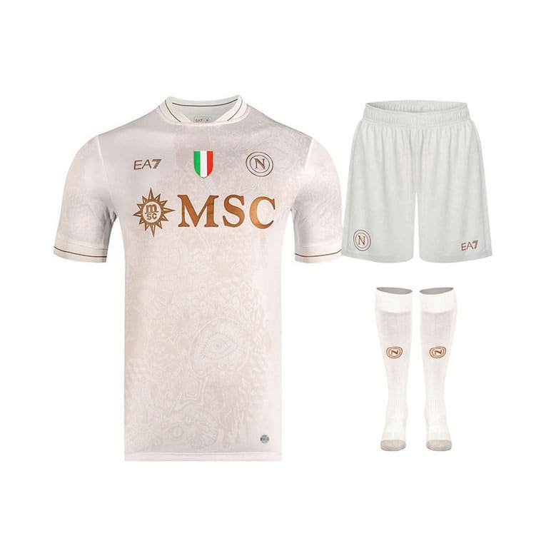 Maillot Kit Napoli Extérieur Enfant 2025/2026