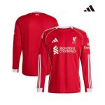 Maillot Liverpool Domicile Manches Longues 2025/2026