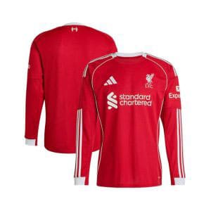 Maillot Liverpool Domicile Manches Longues 2025/2026