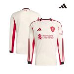 Maillot Liverpool Extérieur Manches Longues 2025/2026
