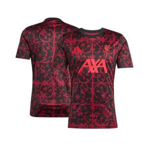 Maillot Liverpool Pré-Match 2025/26 Rouge Noir
