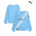 Maillot Manchester City Domicile Manches Longues 2025/2026