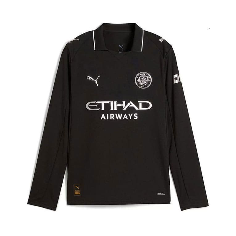 Maillot Manchester City Extérieur Manches Longues 2025/2026 – Image 2