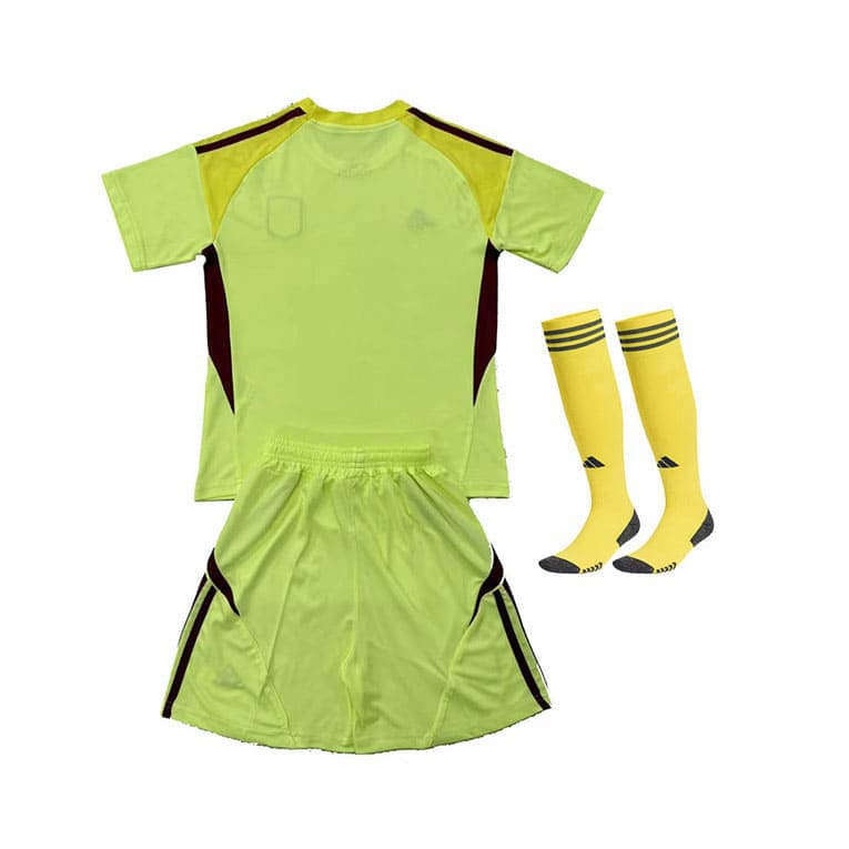 Maillot Kit Aston Villa Gardien Enfant Jaune 2025/2026 – Image 2